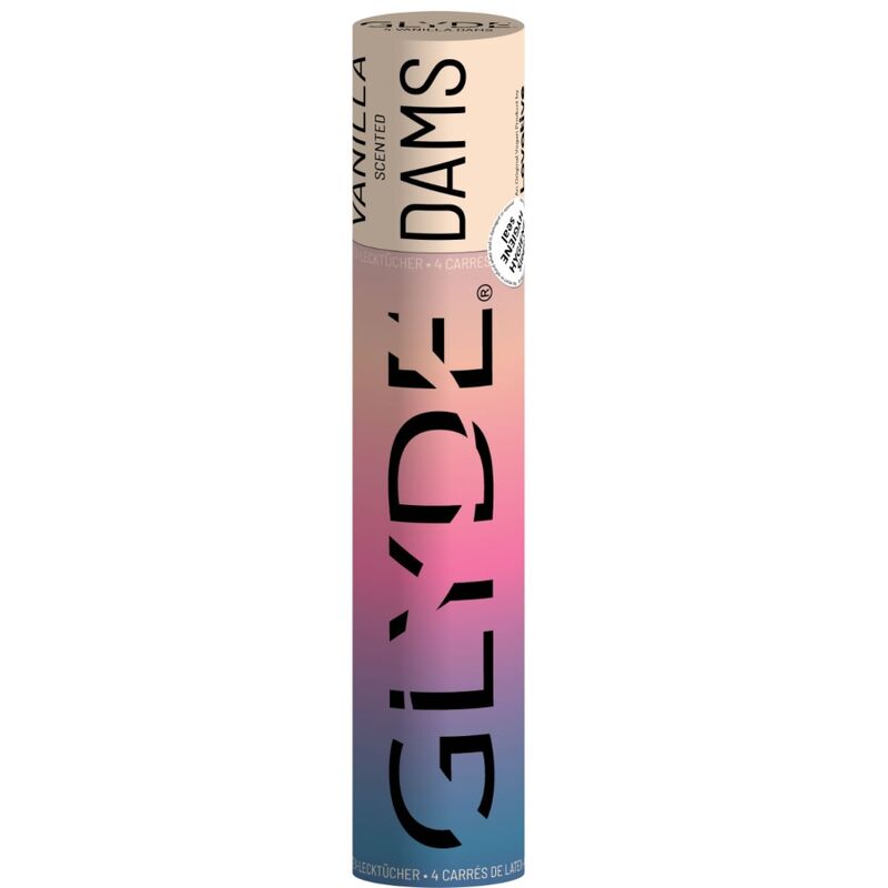 Folie latex protectie sex oral Sheer Glyde Vanilla 4 buc – barera aprobata FDA si CE