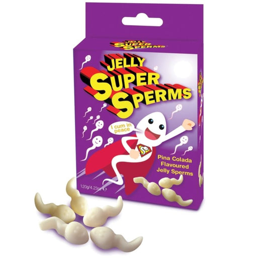 Jeleuri Erotice în Formă de Spermatozoizi 120g – Spencer & Fleetwood - Bomboane - Sensivo