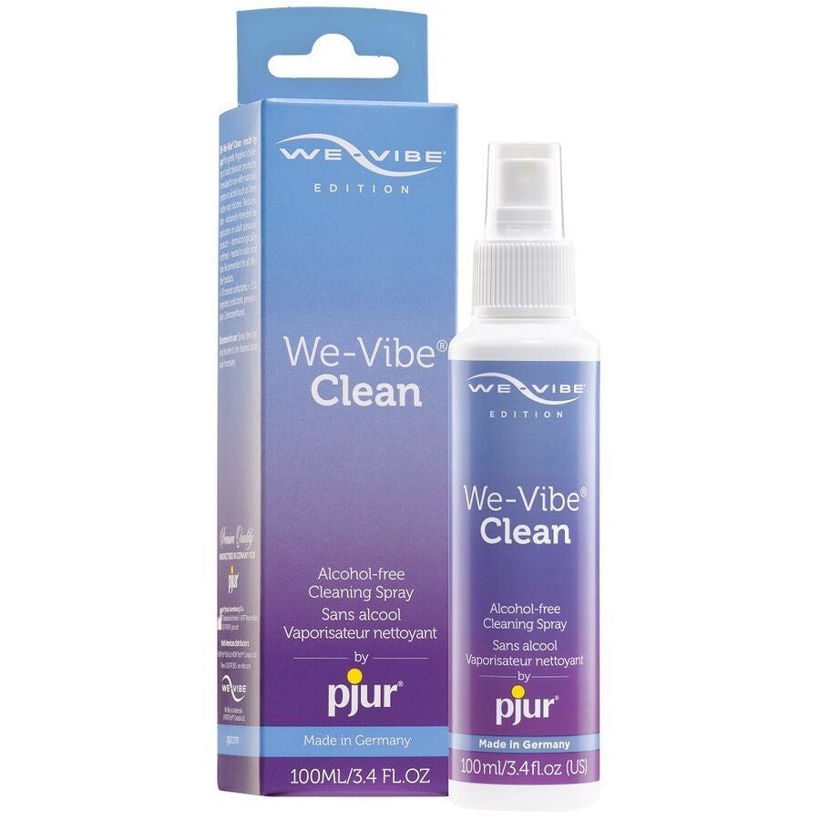 Spray curatare jucarii erotice Pjur We-Vibe 100ml formula fara alcool sigura silicon latex cauciuc