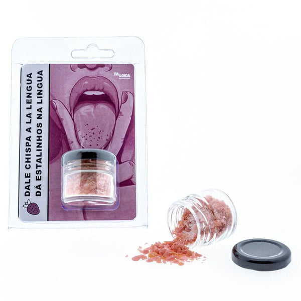 Taloka – Pulbere Efervescenta pentru Saruturi Senzuale, Aroma Capsuni