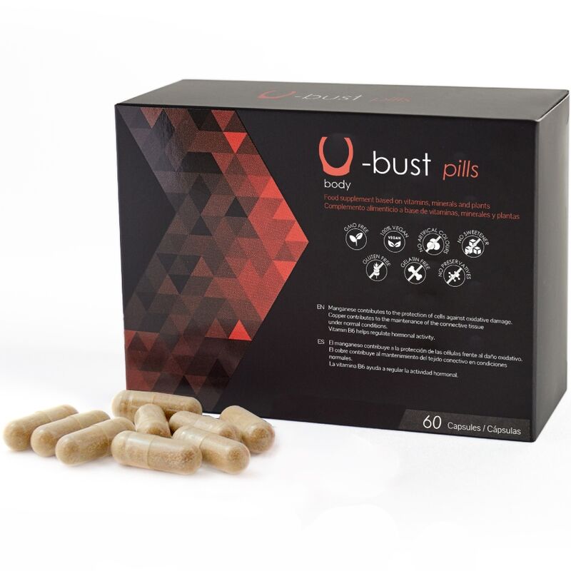 U-Bust capsule marire sani naturale - 60 capsule supliment femei