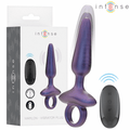 Anal Plug Vibrator cu Telecomanda Intense Marlon Model 4 Negru - Anal Plug - Sensivo