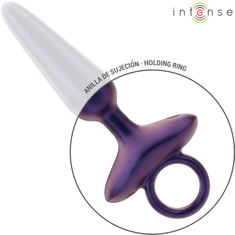 Anal Plug Vibrator cu Telecomanda Intense Marlon Model 4 Negru - Anal Plug - Sensivo
