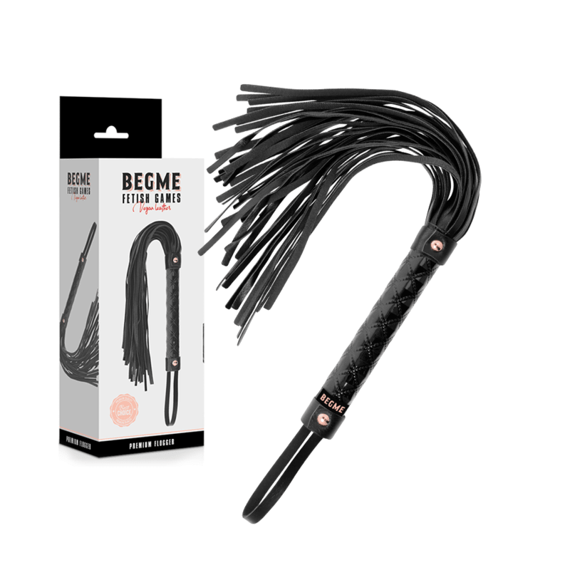 Bici Flogger din Piele Vegana BDSM - BEGME - BDSM - Sensivo