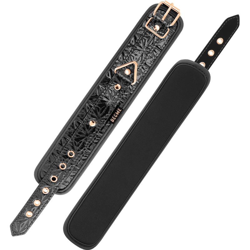 Catuse BDSM din Piele Vegana cu Captuseala Neopren - BEGME - BDSM - Sensivo