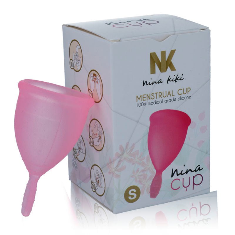 Cupa Menstruala Reutilizabila din Silicon Medical Marime S Roz – Nina Kiki - Igiena - Sensivo