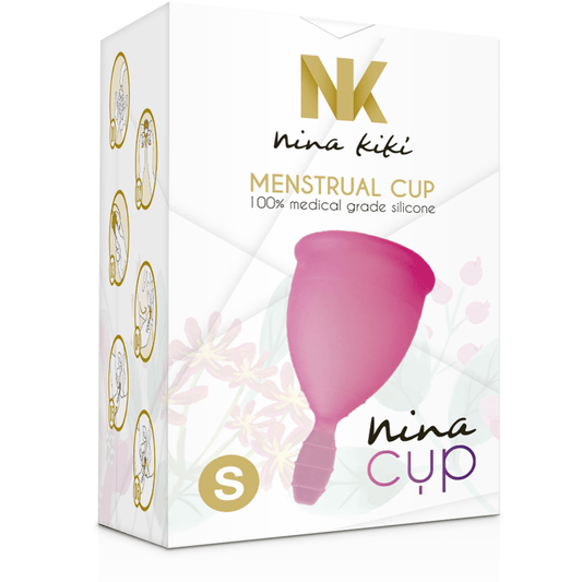 Cupa Menstruala Reutilizabila din Silicon Medical Marime S Roz – Nina Kiki - Igiena - Sensivo