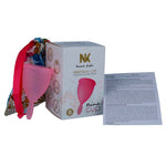 Cupa Menstruala Reutilizabila din Silicon Medical Marime S Roz – Nina Kiki - Igiena - Sensivo