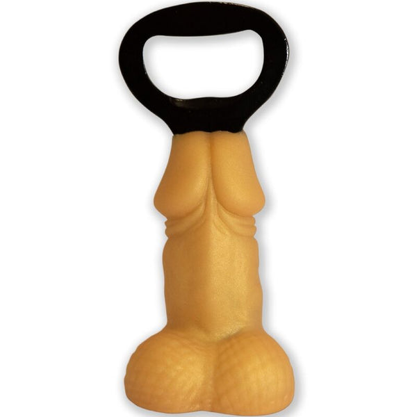Desfacator de Sticle in Forma de Penis Auriu – Diablo Picante