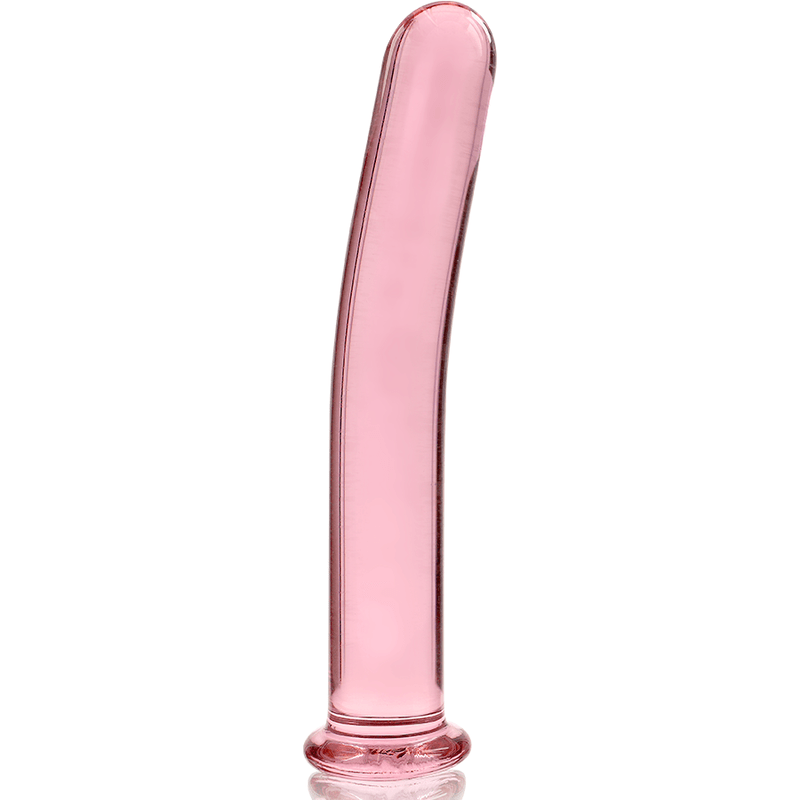 Dildo din Sticla Borosilicata Nebula Model 9 Roz 15.5cm Diametru 2.5cm - Dildo - Sensivo