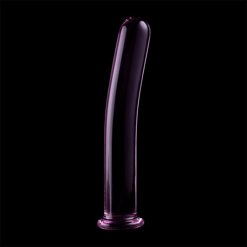 Dildo din Sticla Borosilicata Nebula Model 9 Roz 15.5cm Diametru 2.5cm - Dildo - Sensivo