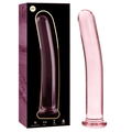 Dildo din Sticla Borosilicata Nebula Model 9 Roz 15.5cm Diametru 2.5cm - Dildo - Sensivo