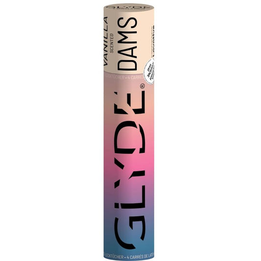 Folie latex protectie sex oral Sheer Glyde Vanilla 4 buc – barera aprobata FDA si CE