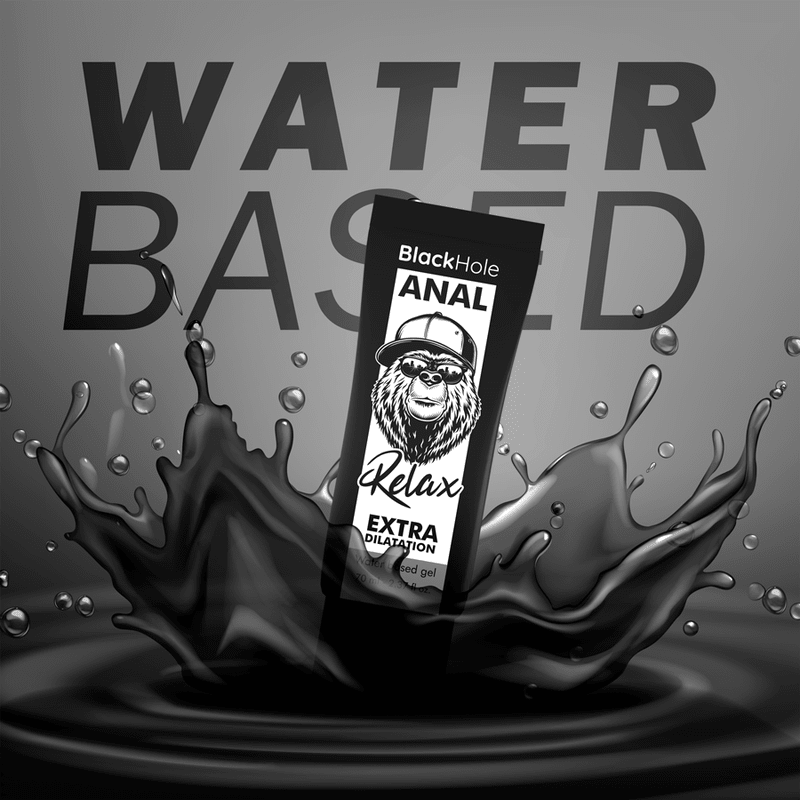 Gel Anal Dilatatie Baza Apa – Black Hole - Lubrifiant - Sensivo