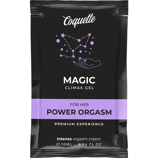 Gel Intensificare Orgasm Femei Pocket 10ml – Coquette Chic Desire - Lubrifiant - Sensivo