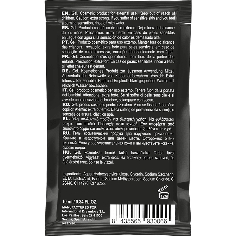 Gel Intensificare Orgasm Femei Pocket 10ml – Coquette Chic Desire - Lubrifiant - Sensivo