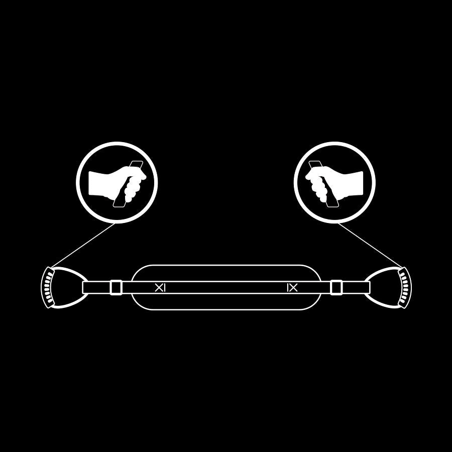 Harness Pozitionare Doggy cu Captuseala Neopren - Fetish Submissive - Strap-on - Sensivo