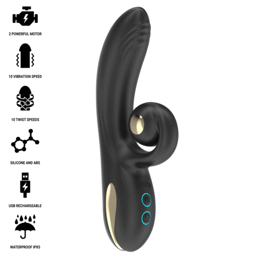 Vibrator rotativ Twister IBIZA imagine 2