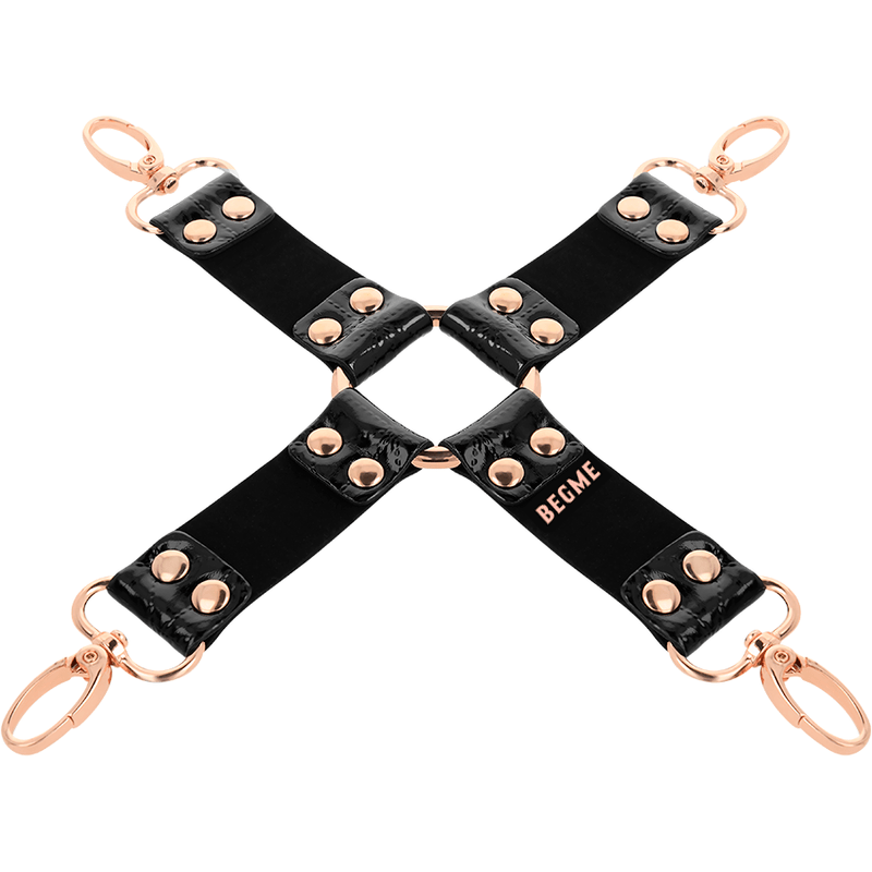 Imobilizator Hog Tie din Piele Vegana BDSM - BEGME - BDSM - Sensivo