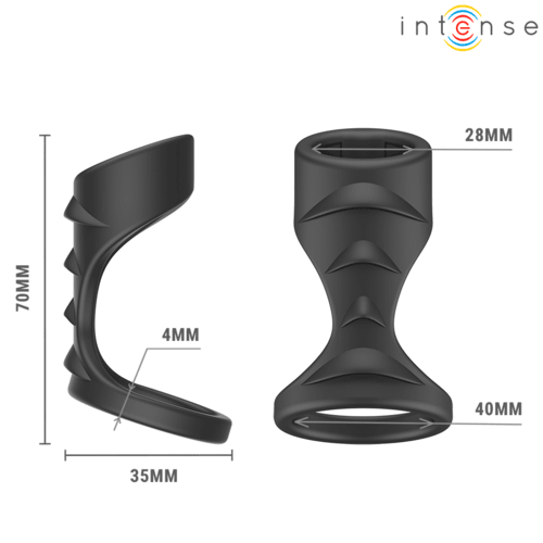 Inel Penis Ajustabil cu Textura Rory Model 5 - Intense - Inel penis - Sensivo