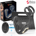 Inel Penis Vibrator cu Plug Anal si Telecomanda - IBIZA - Inel penis - Sensivo