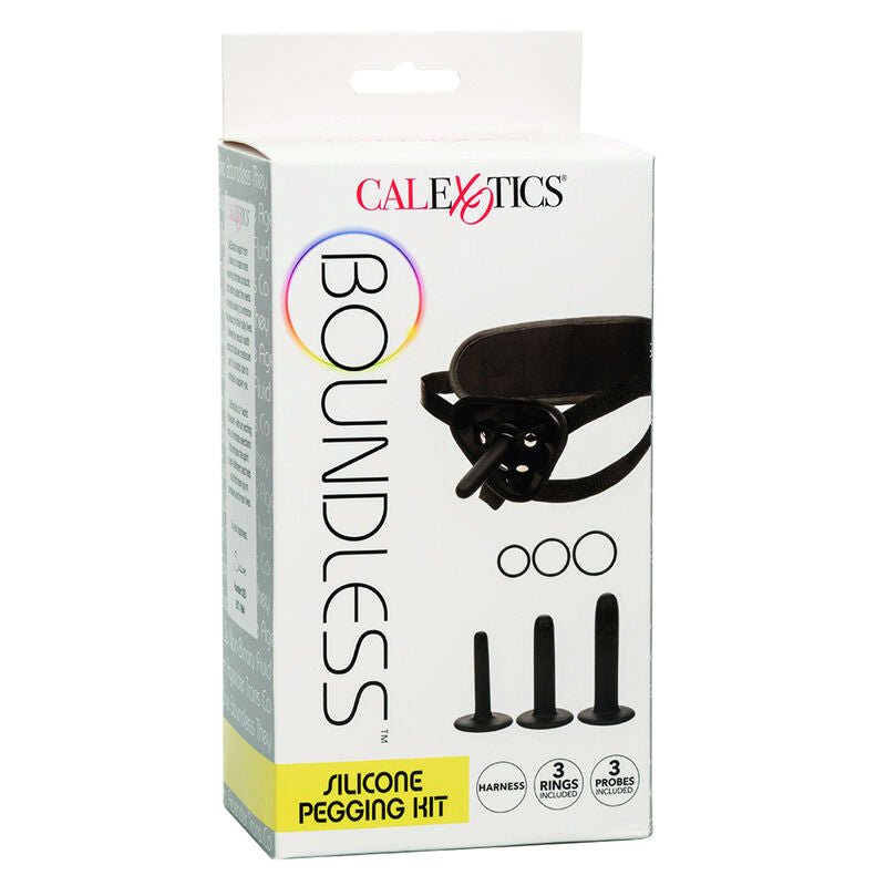 Kit Pegging Strap-on cu 3 Sonde Silicon - CalExotics - Strap-on - Sensivo