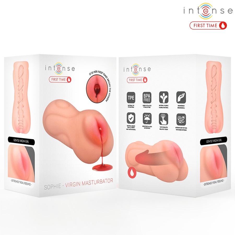 Masturbator Intense First Time Sophie Virgin cu Lubrifiant Natural - Masturbator - Sensivo