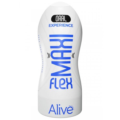 Masturbator Masculin Oral Flexibil Marime L - ALIVE - Masturbator - Sensivo