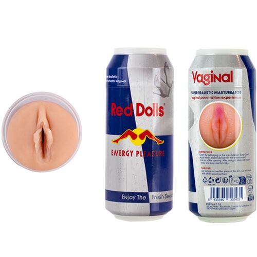 Masturbator Masculin Vagina Doza Energizanta Red Doll - ALIVE - Masturbator - Sensivo