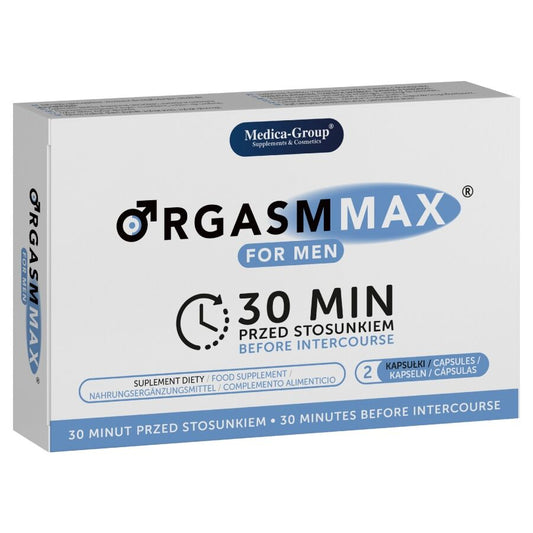 Orgasm Max for Men capsule intensificare orgasm barbati - supliment natural
