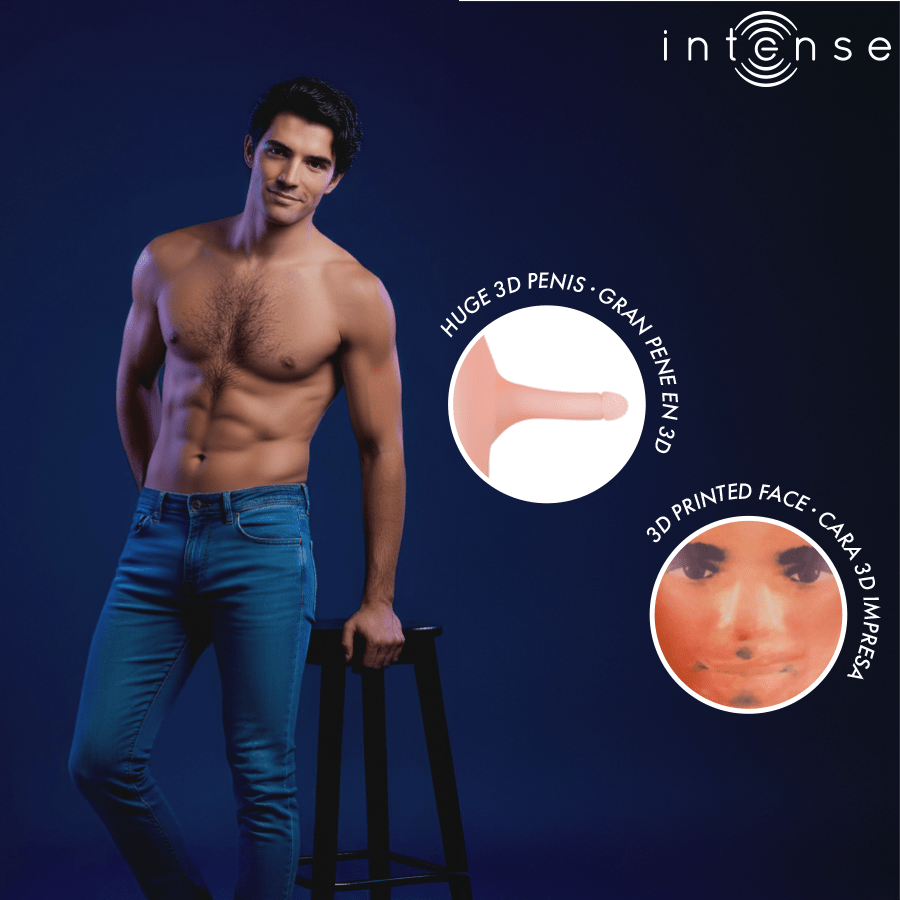Papusa Gonflabila Barbat cu Penis 3D Anthony - Intense - Papusa gonflabila - Sensivo