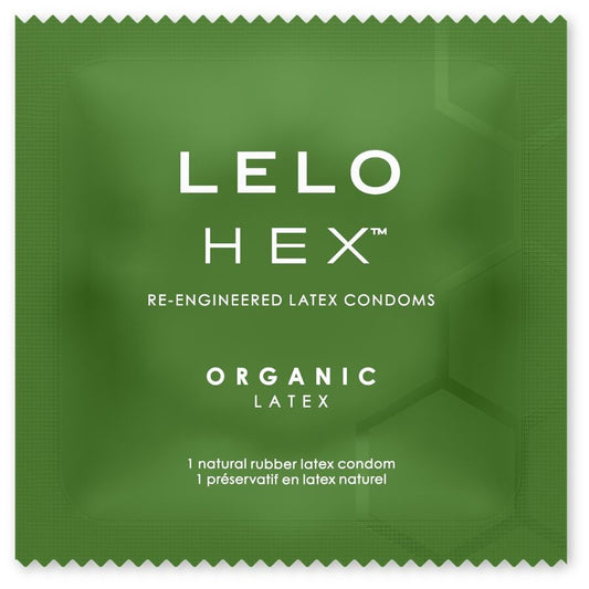 Prezervative Organice Hex 3 buc – LELO - Prezervative - Sensivo