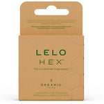 Prezervative Organice Hex 3 buc – LELO - Prezervative - Sensivo