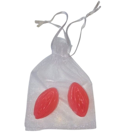 Set 2 Săpunuri Parfumate în Formă de Vagin Roșu – Diablo Picante - Diverse - Sensivo