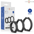 Set 3 Inele Penis Intense Peter Model 9 Silicon Extensibil - Inel Penis - Sensivo
