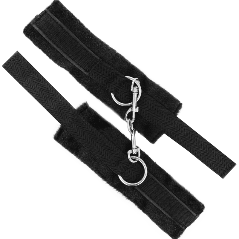 Set BDSM cu Catuse Masca si Pamatuf din Piele Vegana - Intense - BDSM - Sensivo