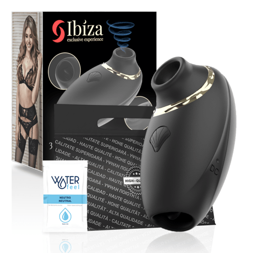 Stimulator Clitoridian 3 in 1 cu Aspiratie si Vibratii - IBIZA - Stimulator clitoridian - Sensivo