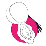 Romp Pink vibrator clitoridian roz – design discret utilizare sigura sub dus