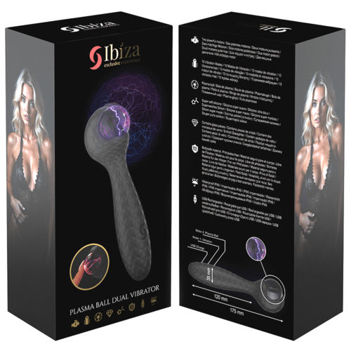 Stimulator Extern cu Sfera Plasma Luminoasa - IBIZA - Stimulator - Sensivo