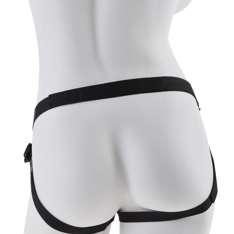 Strap-on cu Dildo Realist 18 cm si Ventuza - Fetish Fantasy Gold - Strap-on - Sensivo