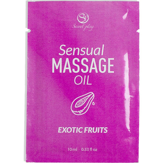 Ulei Masaj Erotic Fructe Exotice Monodoza 10ml – SecretPlay - Ulei masaj - Sensivo