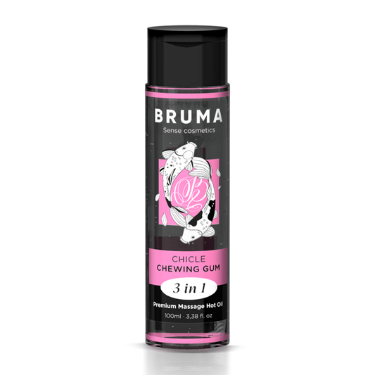 Ulei Masaj Hot Guma de Mestecat 3 in 1 100ml – Bruma - Ulei masaj - Sensivo