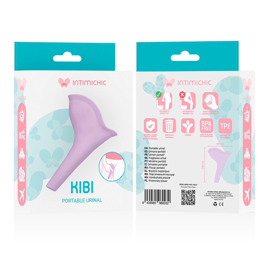 Urinar Portabil Feminin de Unica Folosinta – Intimichic Kibi - Igiena - Sensivo
