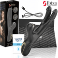 Vibrator Dublu cu Stimulator Clitoridian Two Dragons - IBIZA - Vibrator - Sensivo