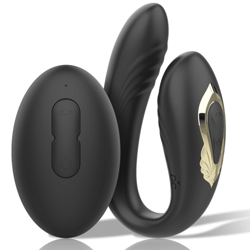 Vibrator Dublu Rotativ cu Telecomanda 10 Moduri - IBIZA - Vibrator - Sensivo