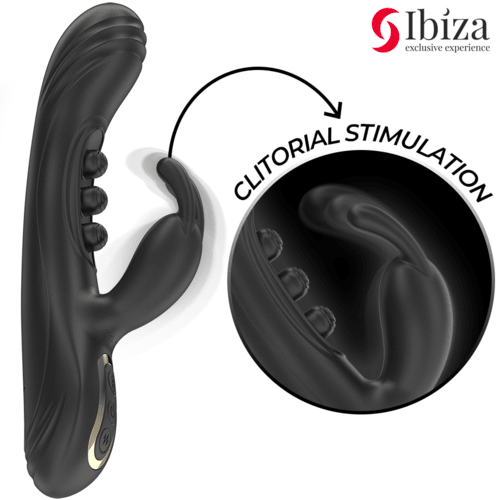 Vibrator Rabbit cu Pulsatii si Vibratii Punct G - IBIZA - Vibrator - Sensivo