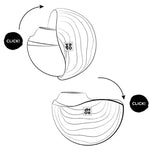 Romp Spin vibrator rotatie – detaliu interior rotativ masaj profund punct G