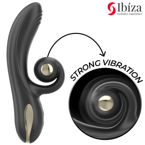 Vibrator Rotativ Twister cu Doua Motoare 10 Moduri - IBIZA - Vibrator - Sensivo