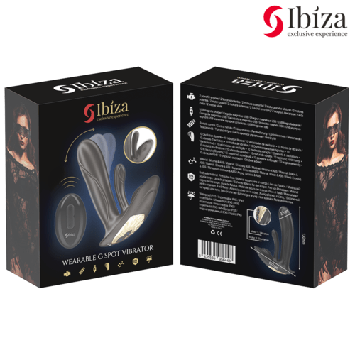 Vibrator Wearable Punct G si Clitoris cu Telecomanda - IBIZA - Vibrator - Sensivo