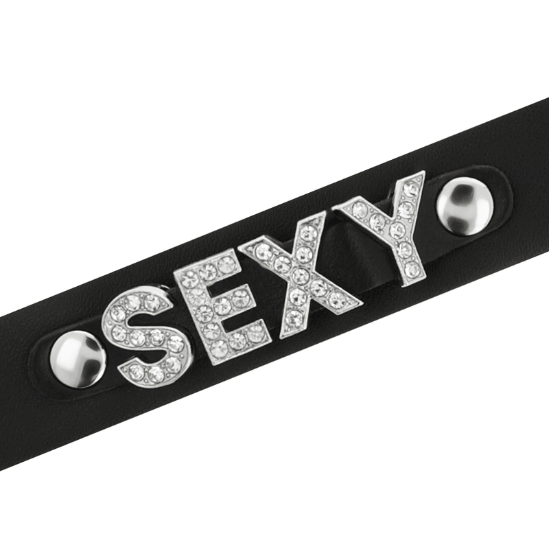 Zgarda Choker din Piele Vegana BDSM - Coquette - BDSM - Sensivo